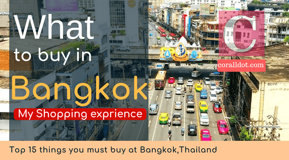 What to buy in Bangkok