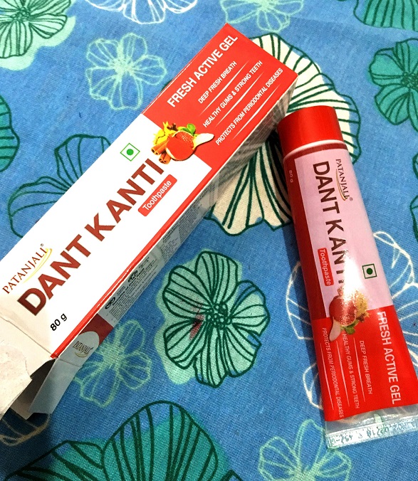 Patanjali dant kanti active fresh gel